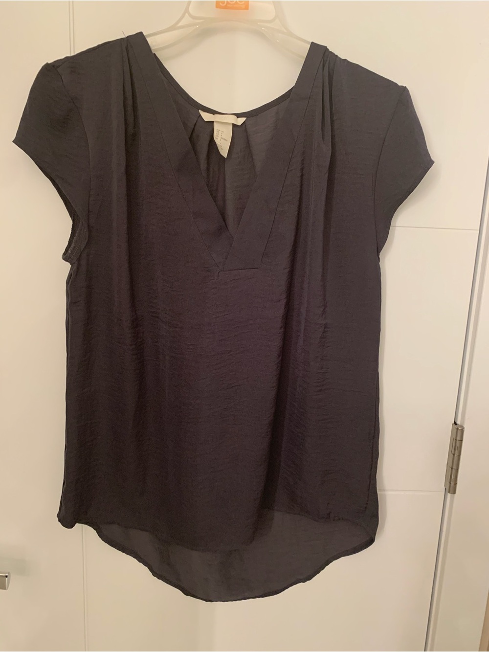 Black V-Neck Top by H&M